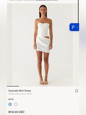 Peppermayo cosmala mini dress